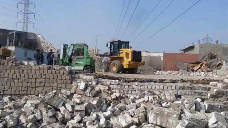 إزالة 155 حالة تعدٍ