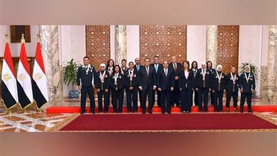 تفاصيل تكريم الرئيس السيسي اليوم للأبطال الرياضيين 