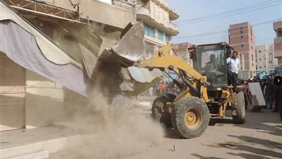 رفع وإزالة 5757 إشغال طريق في حملة مكبرة بالبحيرة