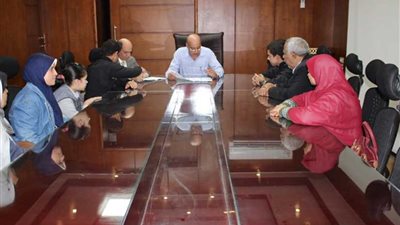 تعليم الغربية تعقد اجتماعًا لممثلي اتحاد الطلاب لمناقشة مقترح جداول الامتحانات