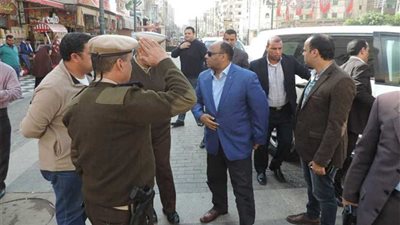 حملات مرورية على مخالفات السيارات والتوك توك بطنطا