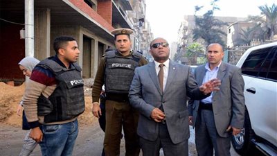 اللواء حسونة يتفقد تأمين الكنائس والمنشآت الحيوية في طنطا