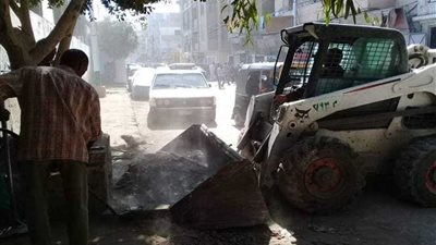 تحرير 240 محضر إشغالات ونظافة عامة خلال حملة بمدينة صدفا