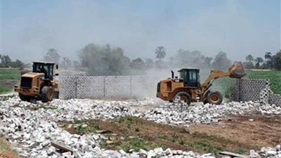 إزالة 17912حالة تعدٍّ على الأراضي الزراعية خلال 4 أيام