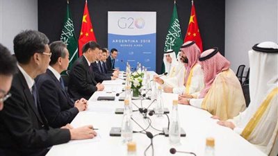 ولى العهد السعودي يلتقي الرئيس الصيني على هامش قمة العشرين