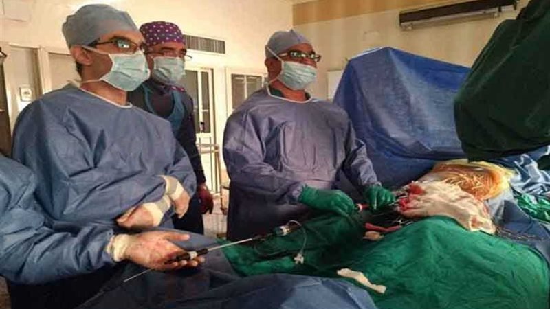 إنقاذ حياة مسن بإجراء