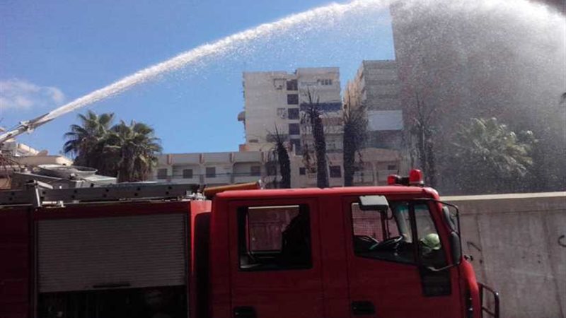 السيطرة على حريق