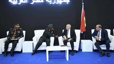 العصار يلتقي رئيس هيئة التصنيع الحربي السوداني