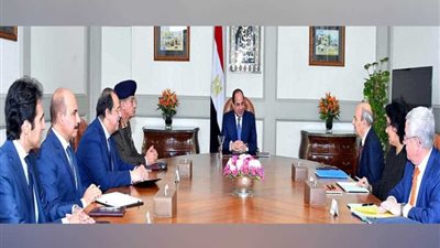 السيسي يشيد بمستوى التعاون بين مصر و