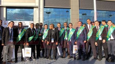 طلاب جامعة القاهرة وكلية الشرطة والحربية يزورون معرض 