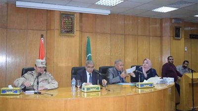 محافظ المنيا يوجه بإزالة تعديات على أراضي الحوارته واستغلالها لإنشاء مدرسة