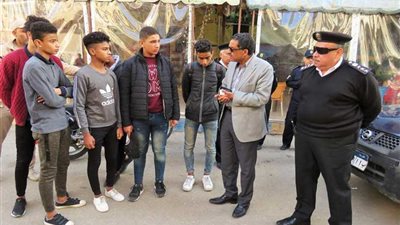 مدير أمن الإسماعيلية يطارد الطلبة الهاربين من مدارسهم