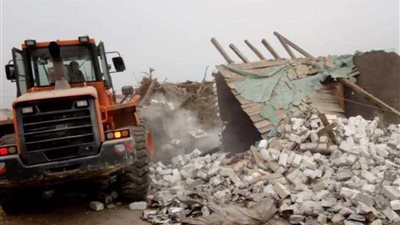 إزالة 1404 حالات تعد على مساحة 62 فدانا ببني سويف