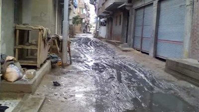 أمطار رشيد تسقط عمودًا بمنزل المناديلي الأثري