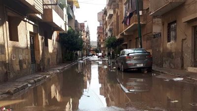 بالصور.. لليوم الثاني.. أمطار غزيرة تضرب مدنًا بالقليوبية