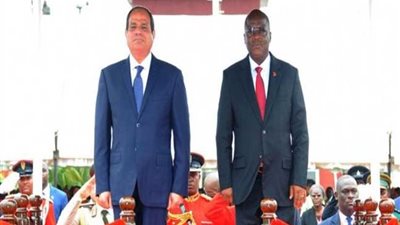 الرئيس السيسي يتلقى اتصالًا هاتفيًا من نظيره التنزاني