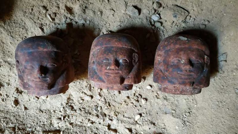 الكشف عن بئر بها