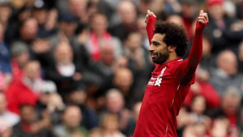 محمد صلاح يسجل ثانى