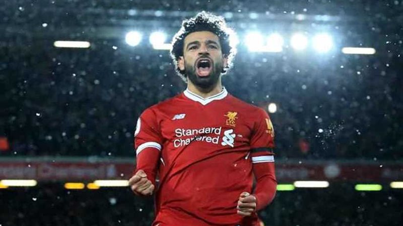 محمد صلاح يسجل رابع