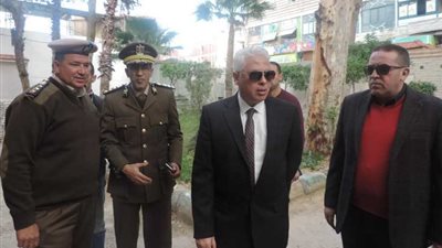 مدير أمن البحيرة يتفقد الخدمات الأمنية بحوش عيسى وأبو المطامير