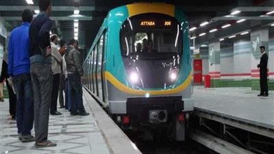 انتظام حركة المترو في الخطوط الثلاثة