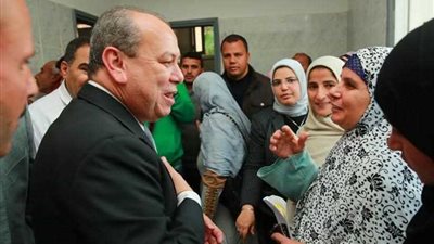 محافظ كفر الشيخ يتفقد أعمال مبادرة الرئيس 