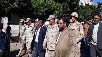 جنازة عسكرية مهيبة لشهيد الشيخ زويد بكفر الدوار.. 