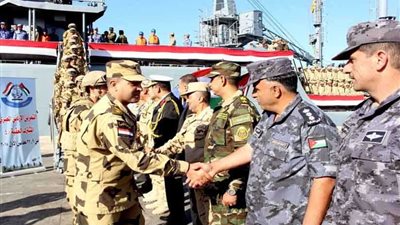 القوات المسلحة المصرية والأردنية تنفذان التدريب المشترك 