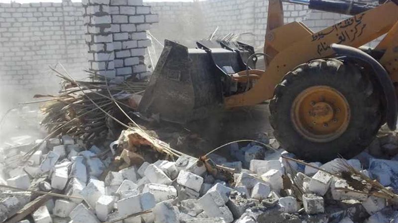 إزالة 80 حالة تعدٍ