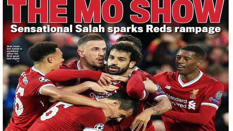 محمد صلاح يتصدر أغلفة