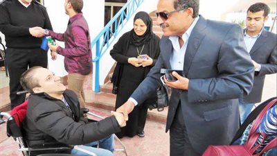 ذوو الاحتياجات الخاصة والصم والبكم ومسنون في ضيافة أمن الإسماعيلية