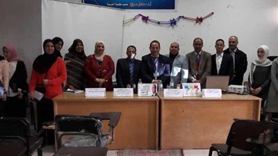 ندوة علمية عن الصحة والتدريس فى تربية العريش
