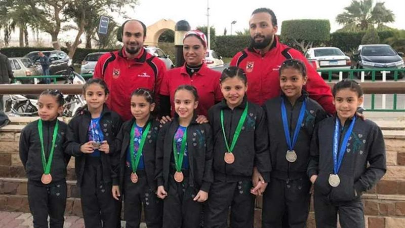 فراشات الاهلي تحت