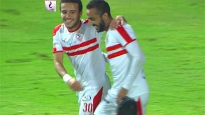 مصطفى فتحي يسجل السادس للزمالك