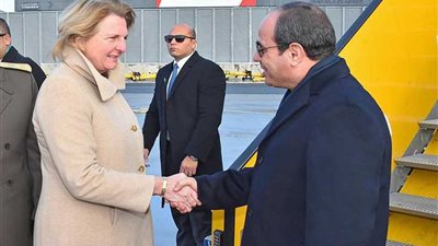 وصول الرئيس إلى فيينا