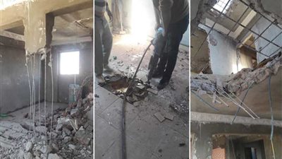 حملة إزالة للعقارات المخالفة بشرق الإسكندرية