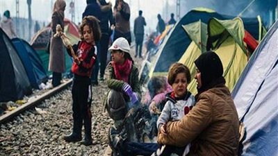 مظاهرة حاشدة فى بلجيكا احتجاجا على ميثاق الامم المتحدة لتنظيم الهجرة