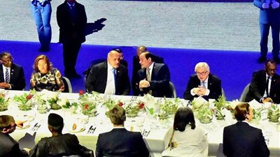 تلبيةً لدعوة مستشار النمسا ..السيسي يشارك في مأدبة العشاء على شرف رؤساء الدول والحكومات المشاركة في 