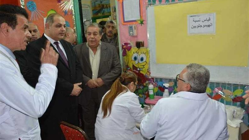 السعيد يتابع المسح