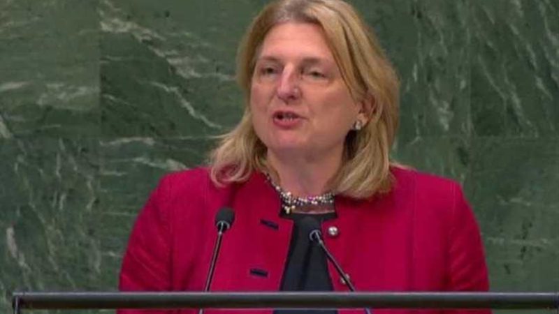 وزيرة خارجية النمسا