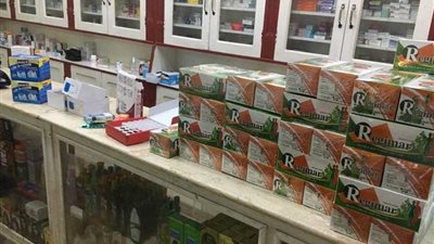 الصحة تغلق 5 صيدليات بفاقوس وأولاد صقر وتضبط 23 ألف قرص أدوية