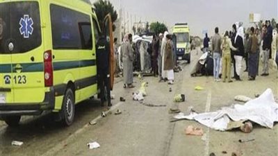 مصرع سائق وإصابة محاسب في سطو مسلح على سيارة بالبحيرة