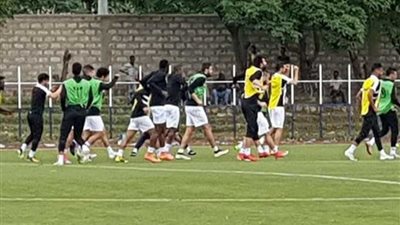 الزمالك يؤدي مرانه الأول في تشاد