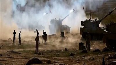 المدفعية العراقية تستهدف مواقع لداعش داخل الحدود السورية