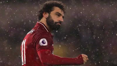 محمد صلاح يحتفي بتصدره قائمة هدافي الدوري الإنجليزي