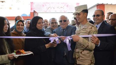 إزاحة الستار عن مدارس الشهداء بمناسبة العيد القومي لبورسعيد