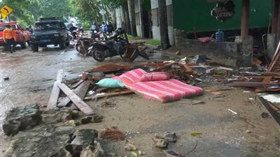 ضحايا تسونامي في إندونيسيا 168 قتيلا و745 مصابا حتى الآن