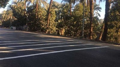 استبدال المطبات العشوائية بأخرى صوتية بأسيوط.. صور