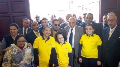 محافظ الدقهلية يفتتح معرض الجمعيات الأهلية لذوي الاحتياجات