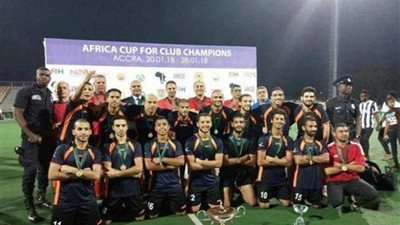 استقبال رسمي وشعبي لفريق الشرقية للهوكي بعد فوزه بالبطولة الإفريقية 24 مرة